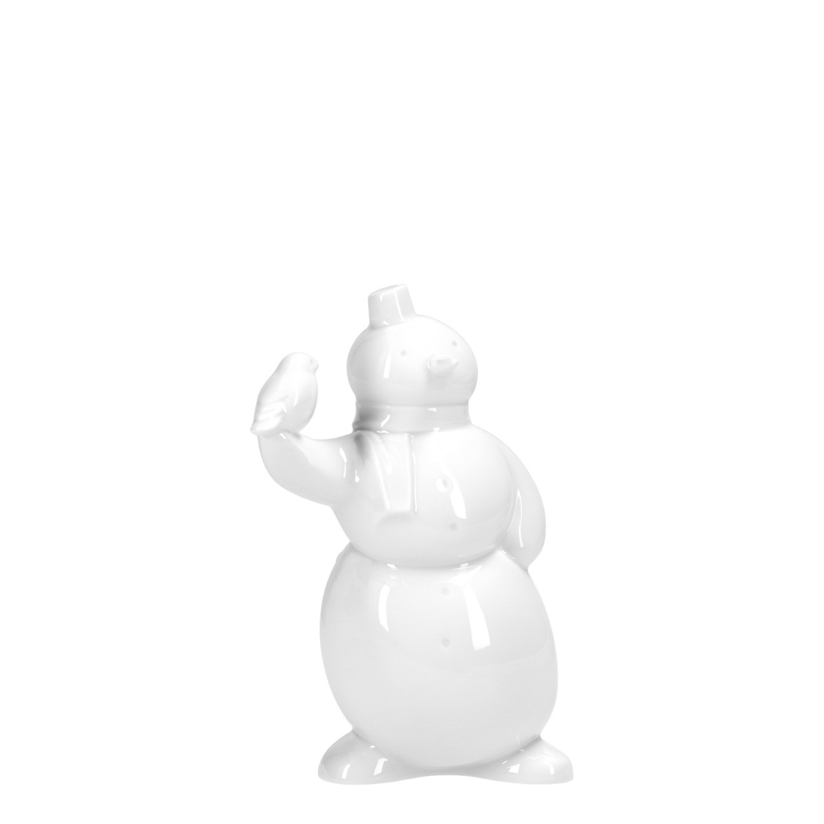 Porzellanfigur Schneemann