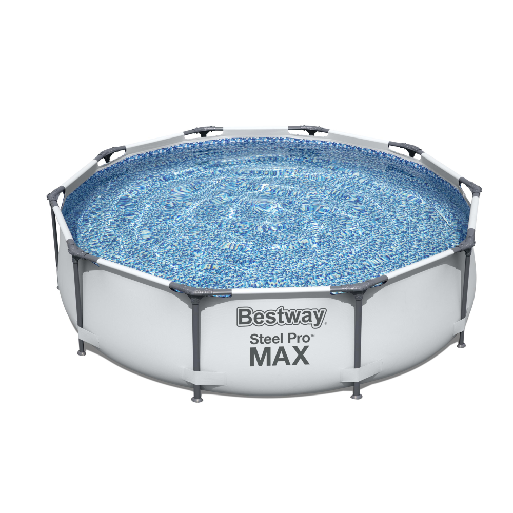 Stahlrahmen-Pool rund – Steel Pro MAX