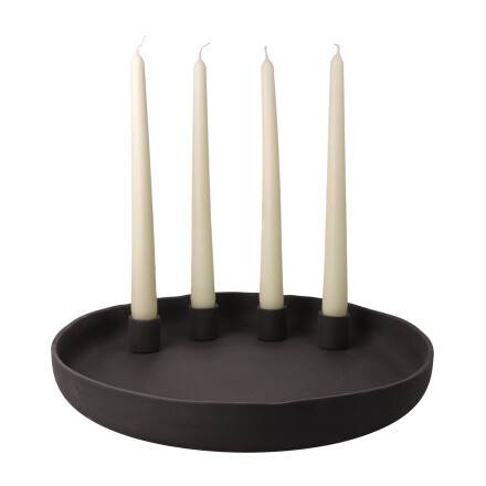 Kerzenhalter | Porzellan – Slate Smoke