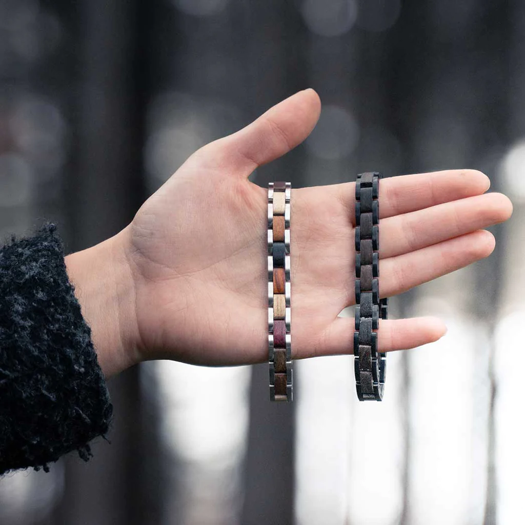 Armband | Damen | aus Holz – Premium Bunt