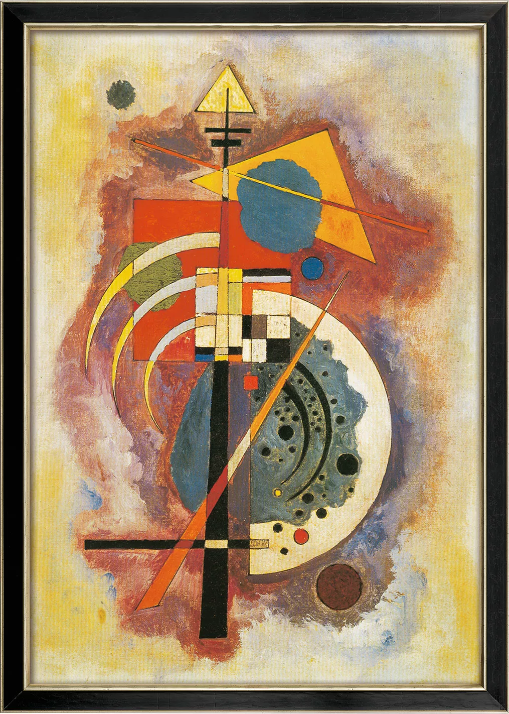 Gemälde Hommage à Grohamm (1926) - Wassily Kandinsky