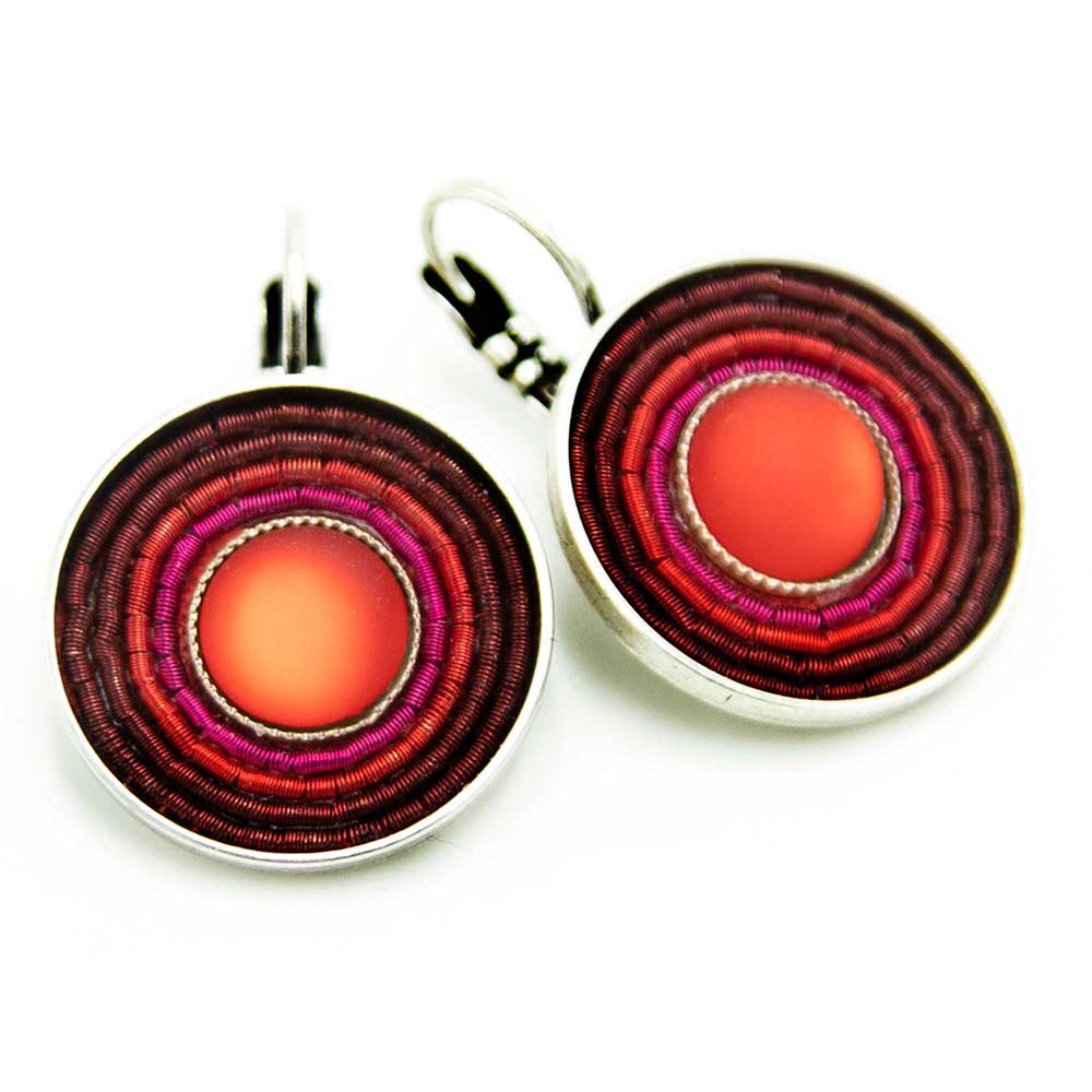 Ohrringe | rot – India Antik