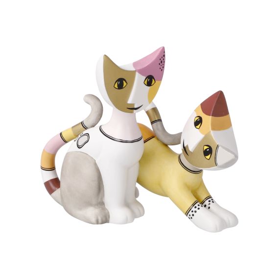 Katzenfigur Sara e Sereno - Rosina Wachtmeister Katzenwelt