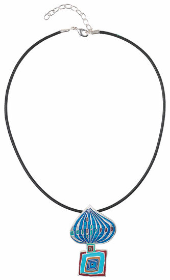 Collier – nach Friedensreich Hundertwasser – Zwiebelturm