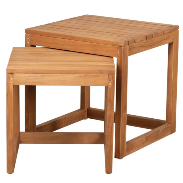 Beistelltische Teakholz – Verwood