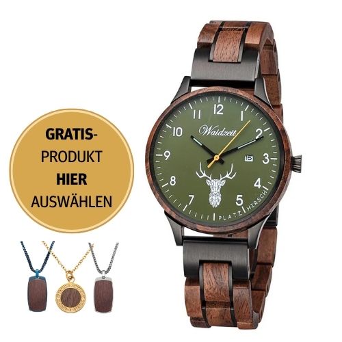 Armbanduhr | Moosgrün – Diana