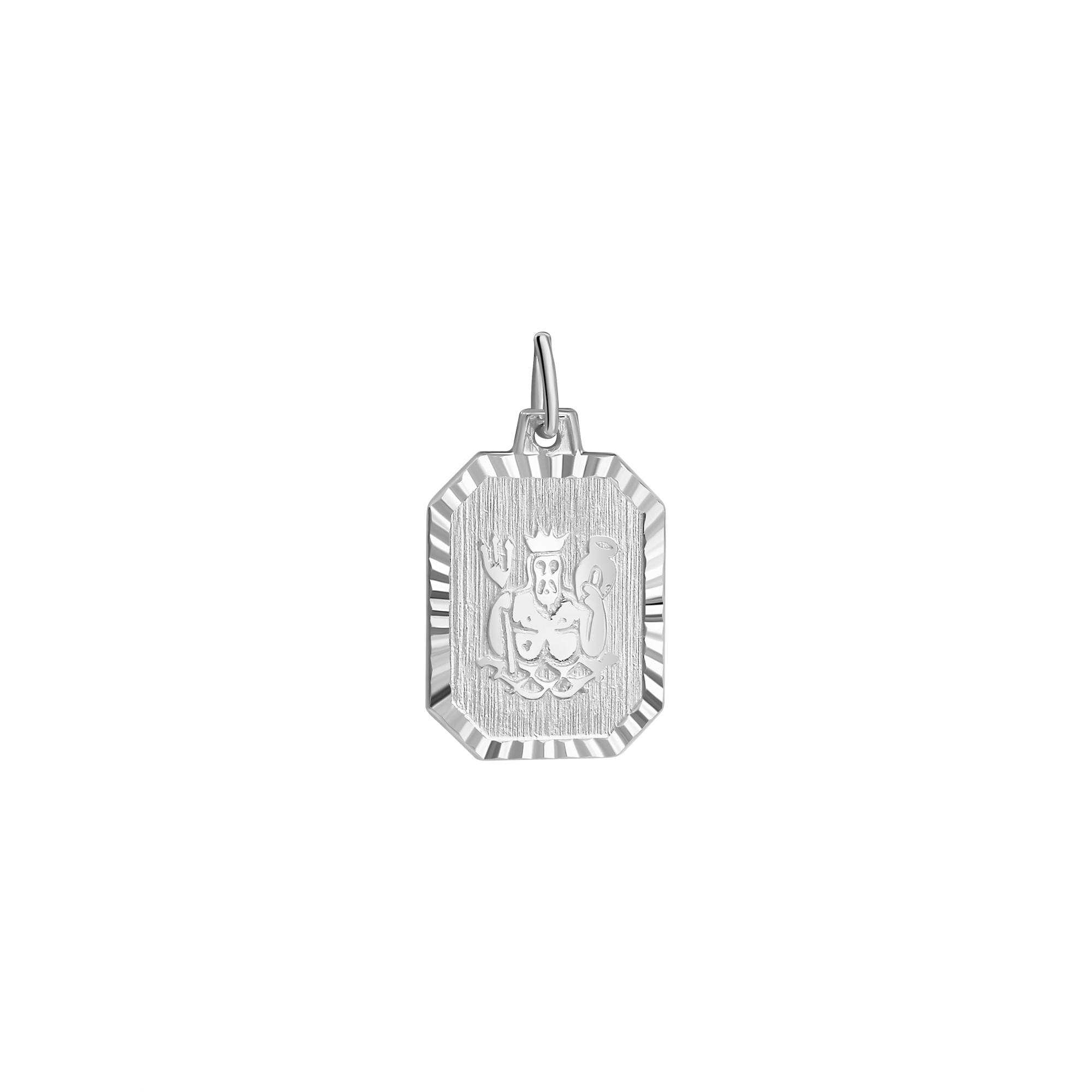 Sternzeichen Anhänger | Sterling Silber diamantiert