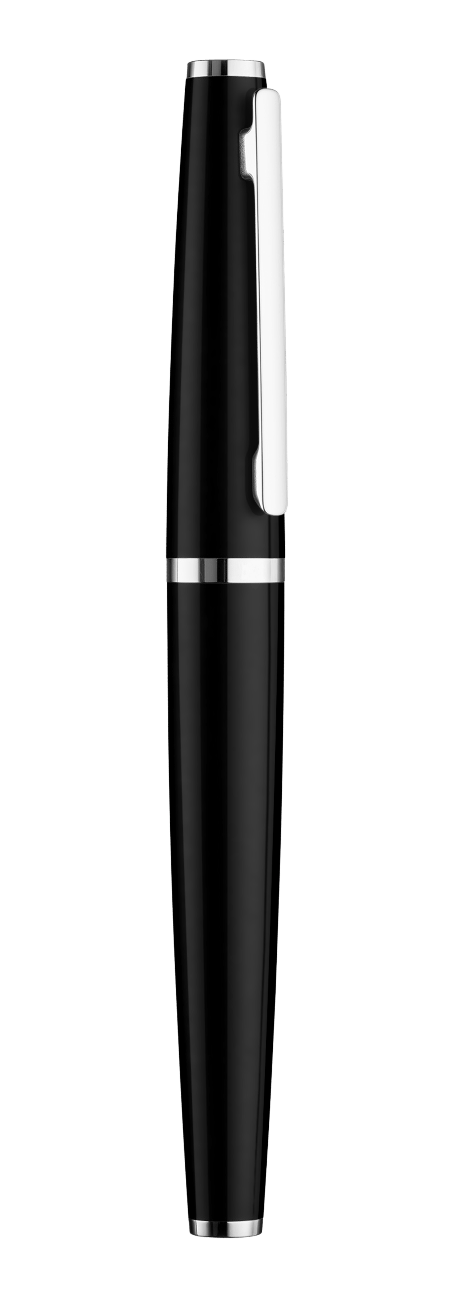 Tintenroller schwarz glanz/platiniert - Design 06