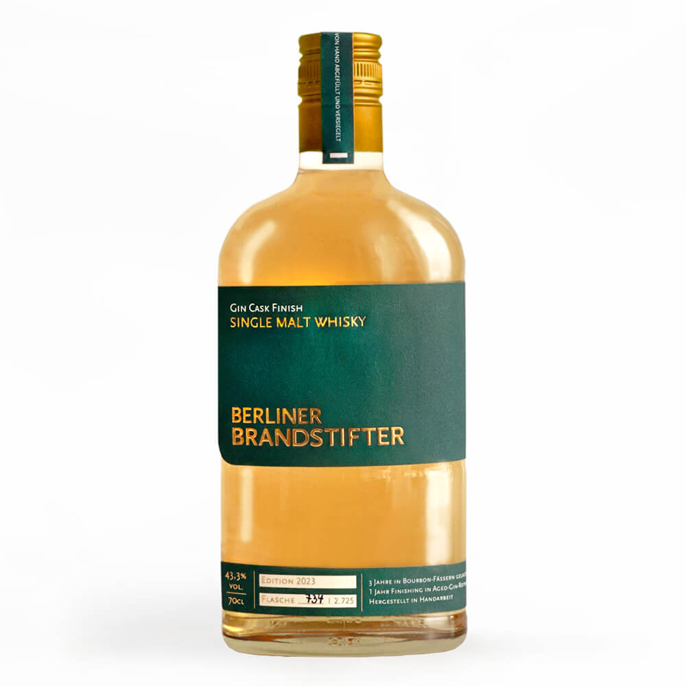 Single Malt Whisky Set mit Tumbler – Berliner Brandstifter