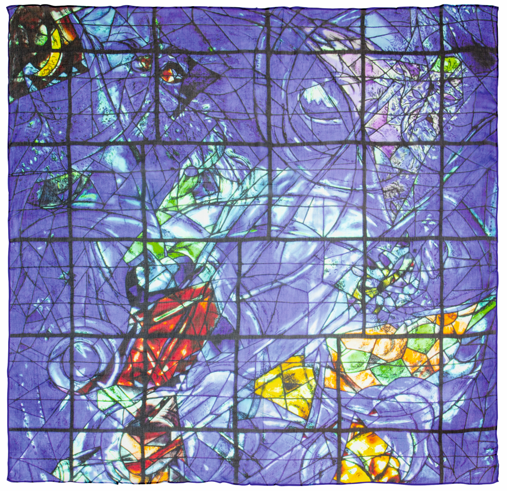 Seidentuch "Die Schöpfung der Welt" - Marc Chagall 