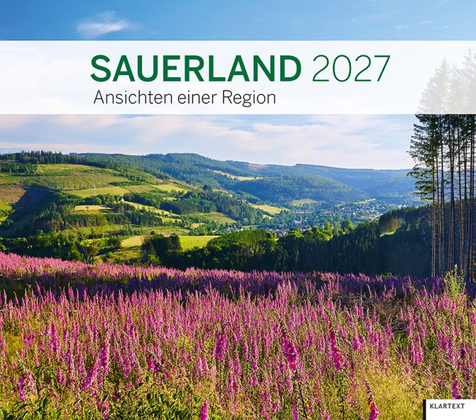 Kalender Sauerland 2027 Ansichten einer Region. Kalender 2027