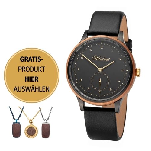 Damenuhr | Cherry Black Lady