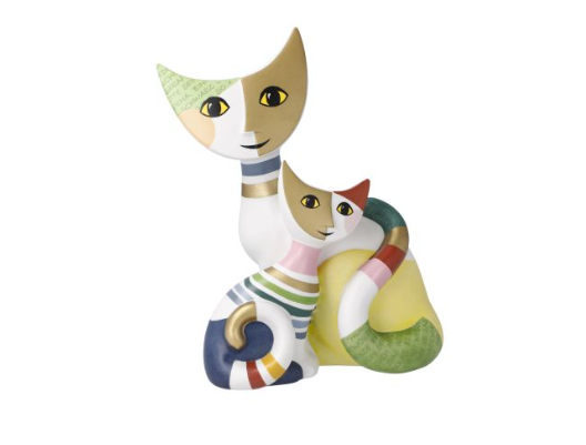 Katzenfigur Macchia e Giro - Rosina Wachtmeister Katzenwelt 