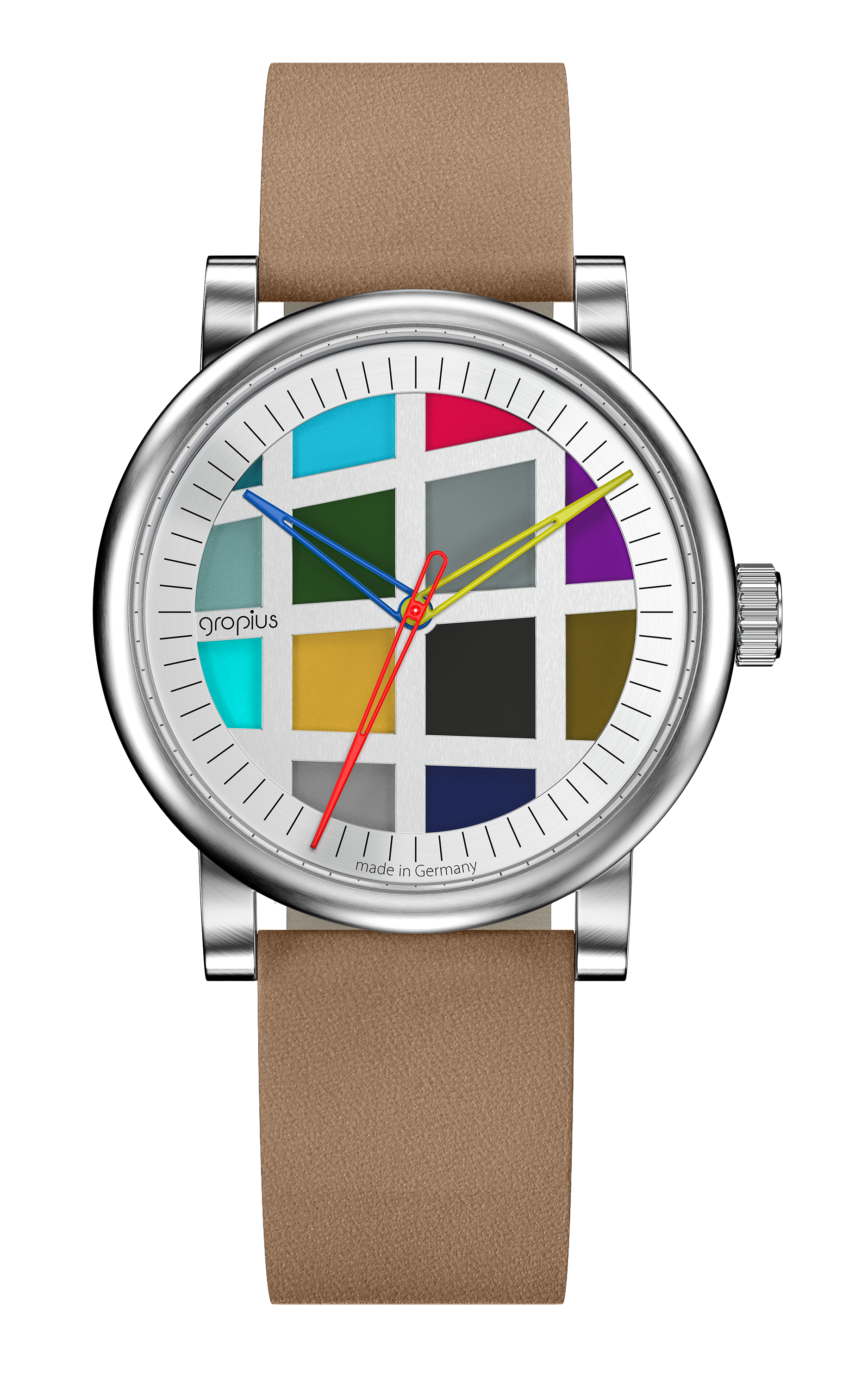 Armbanduhr Walter Gropius - Atrium Automatikuhr beige