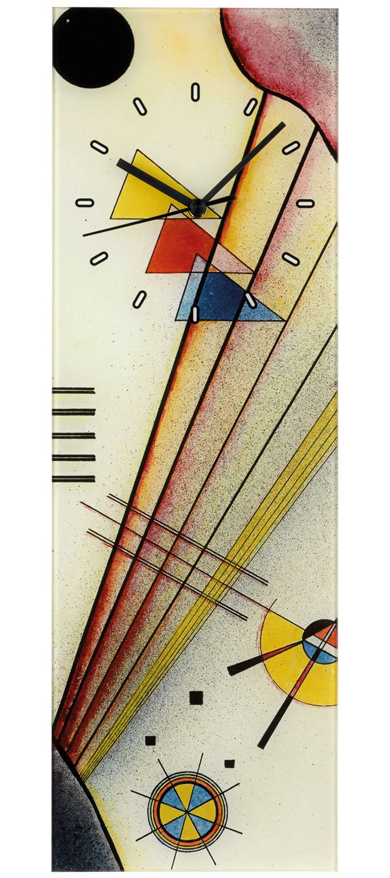 Wanduhr Deutliche Verbindung - Wassily Kandinsky