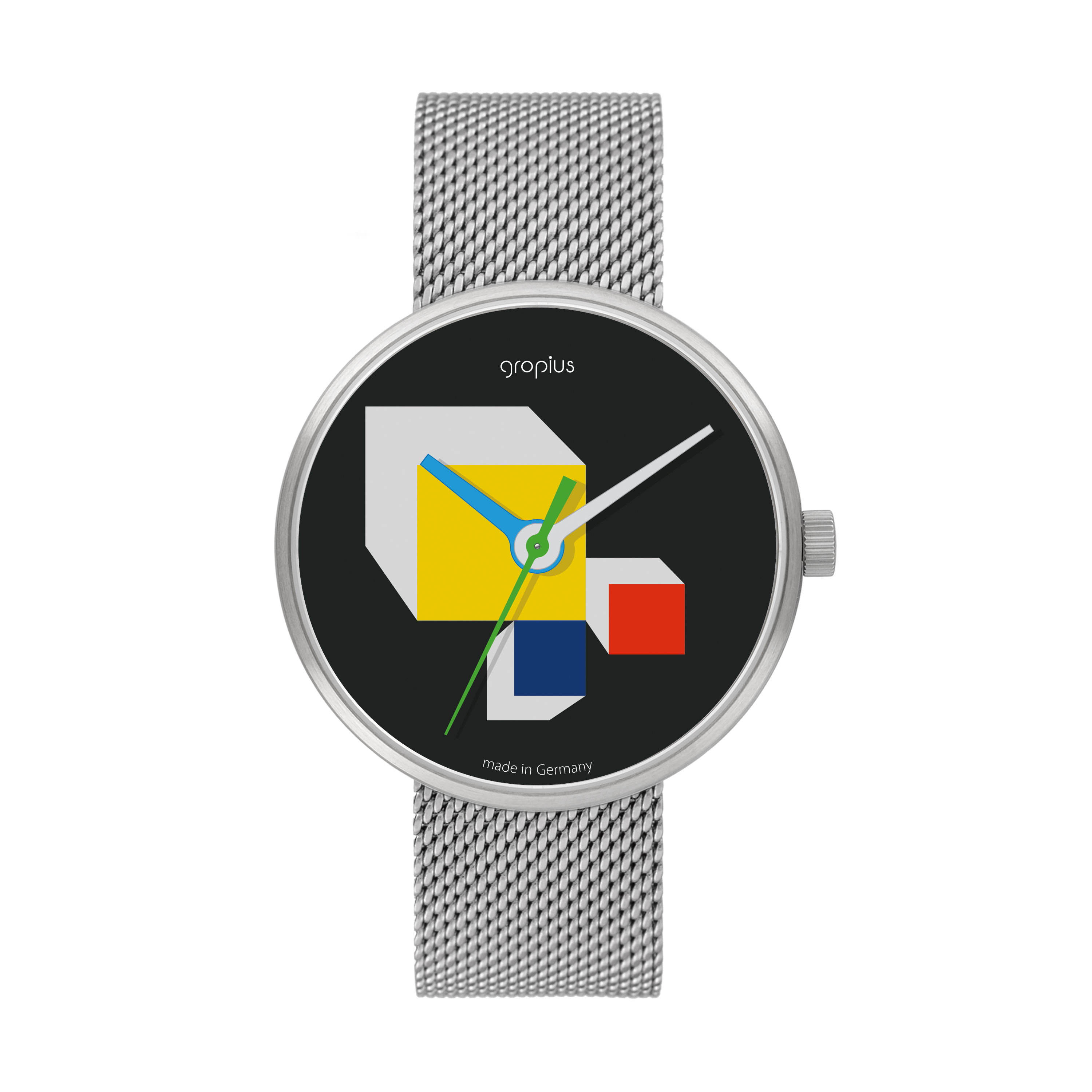 Armbanduhr Walter Gropius - Hausbauhaus Edelstahl