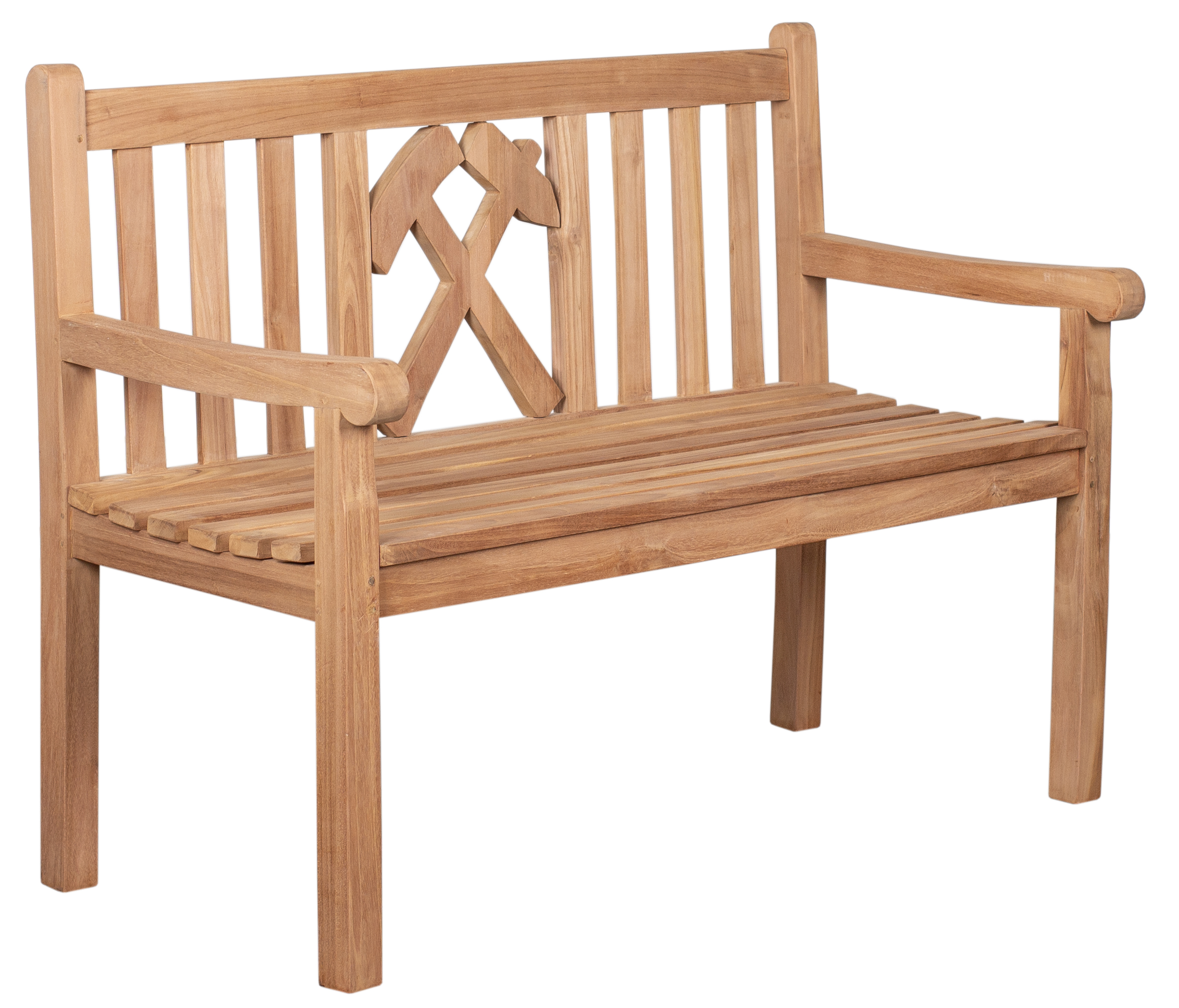 Gartenbank aus Teakholz – Schlägel & Eisen