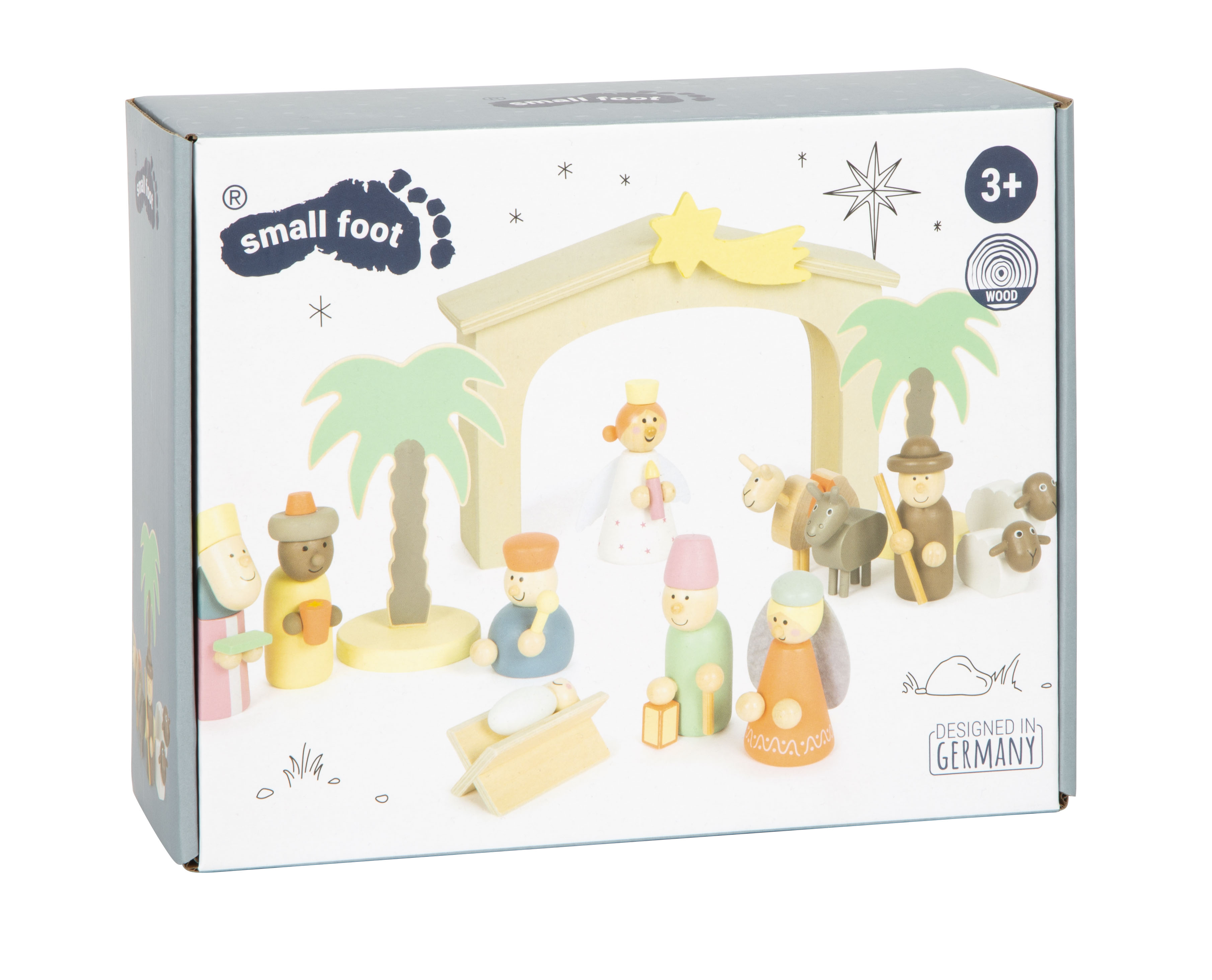 Spielkrippe aus Holz