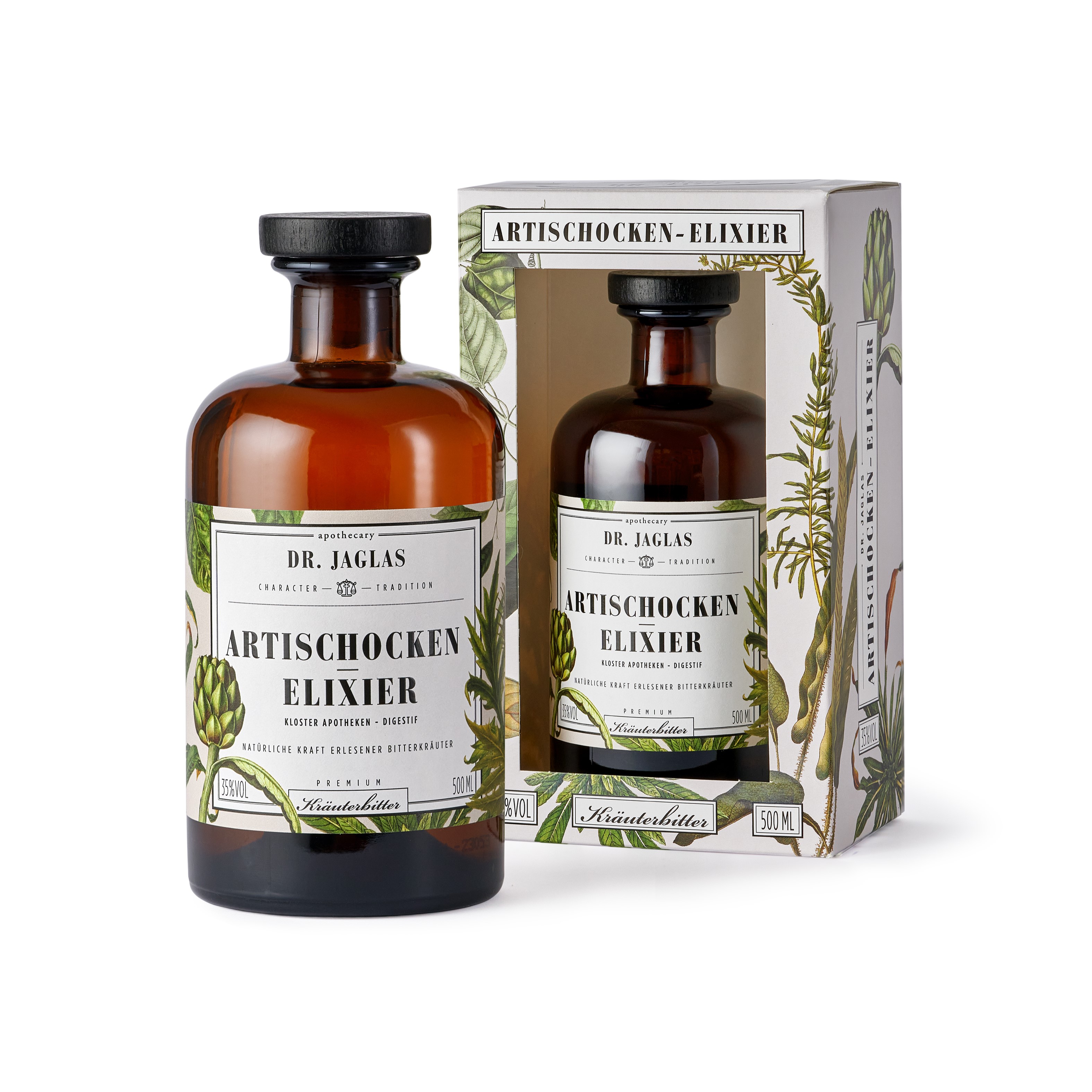 Premium Kräuterbitter – Artischocken Elixier