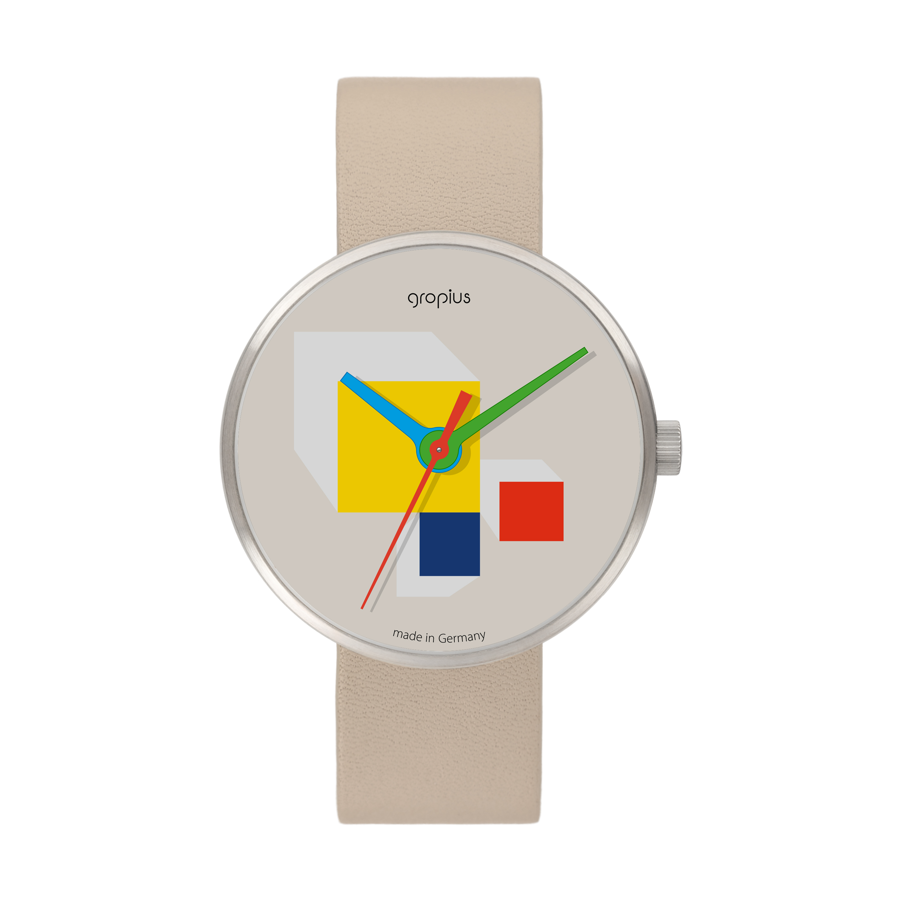Armbanduhr Walter Gropius - Hausbauhaus beige