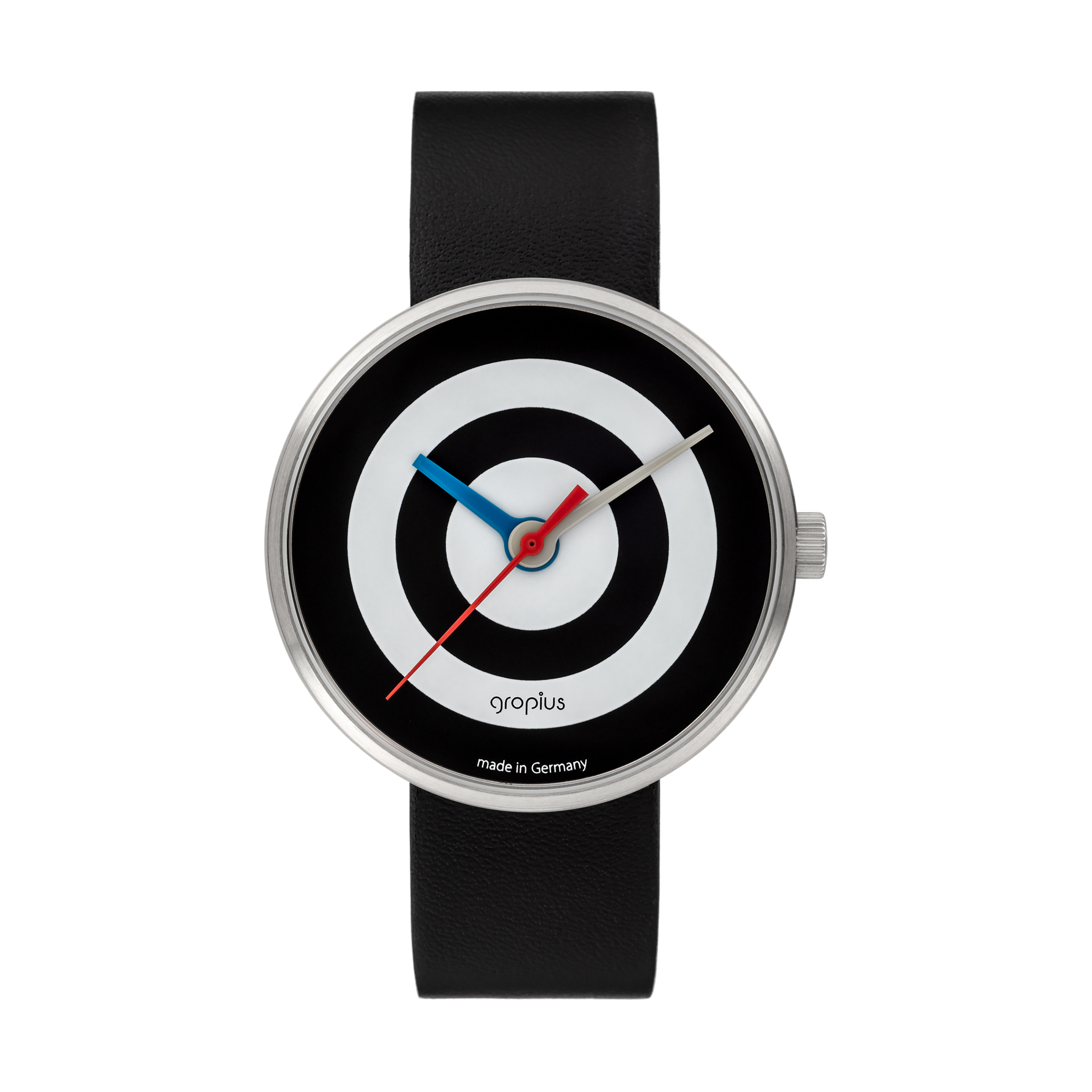 Armbanduhr | weiß & schwarz – Walter Gropius J. Albers