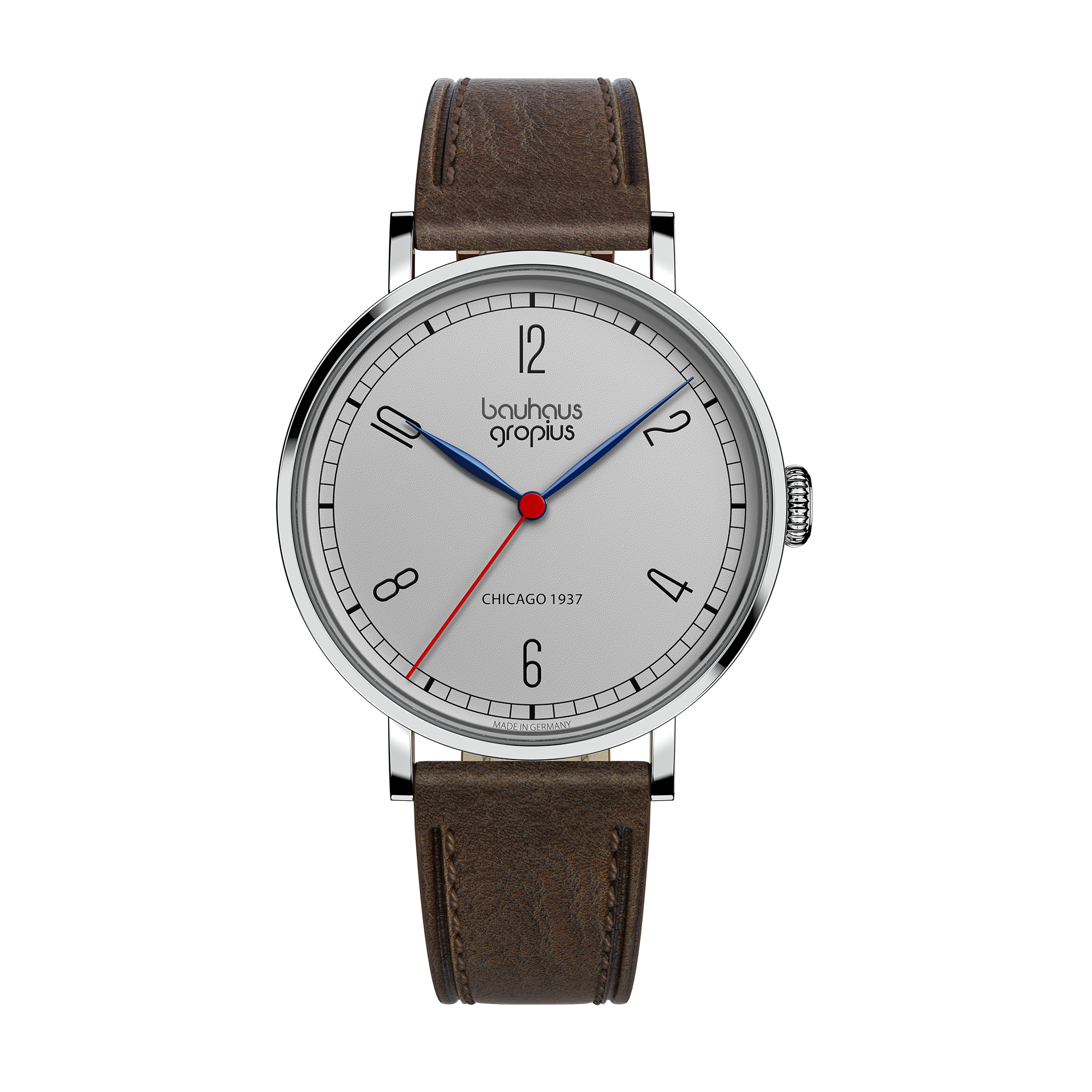 Armbanduhr Walter Gropius - Chicago grau