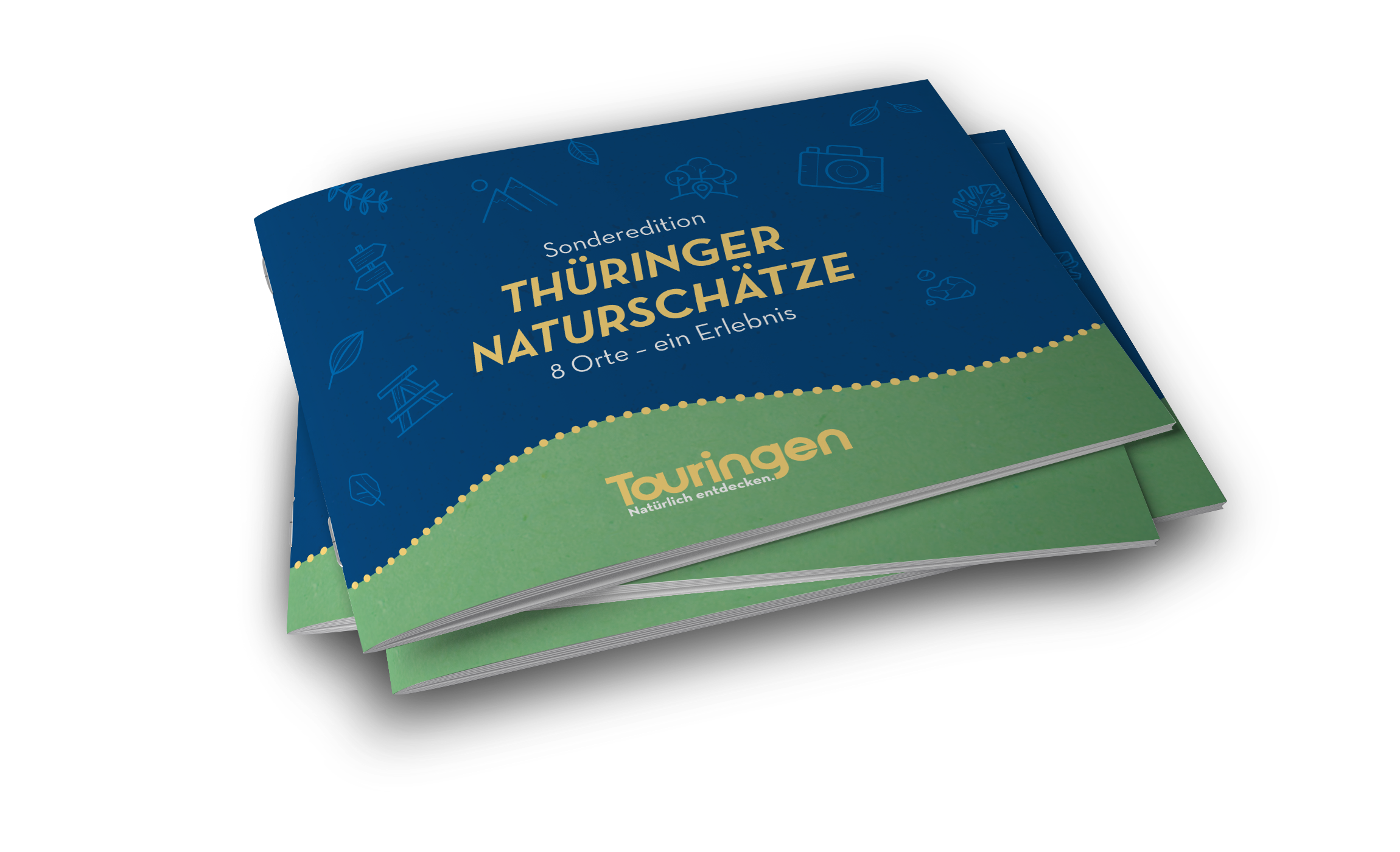 Touringen Stempelheft - 8 Naturschätze - Sonderedition