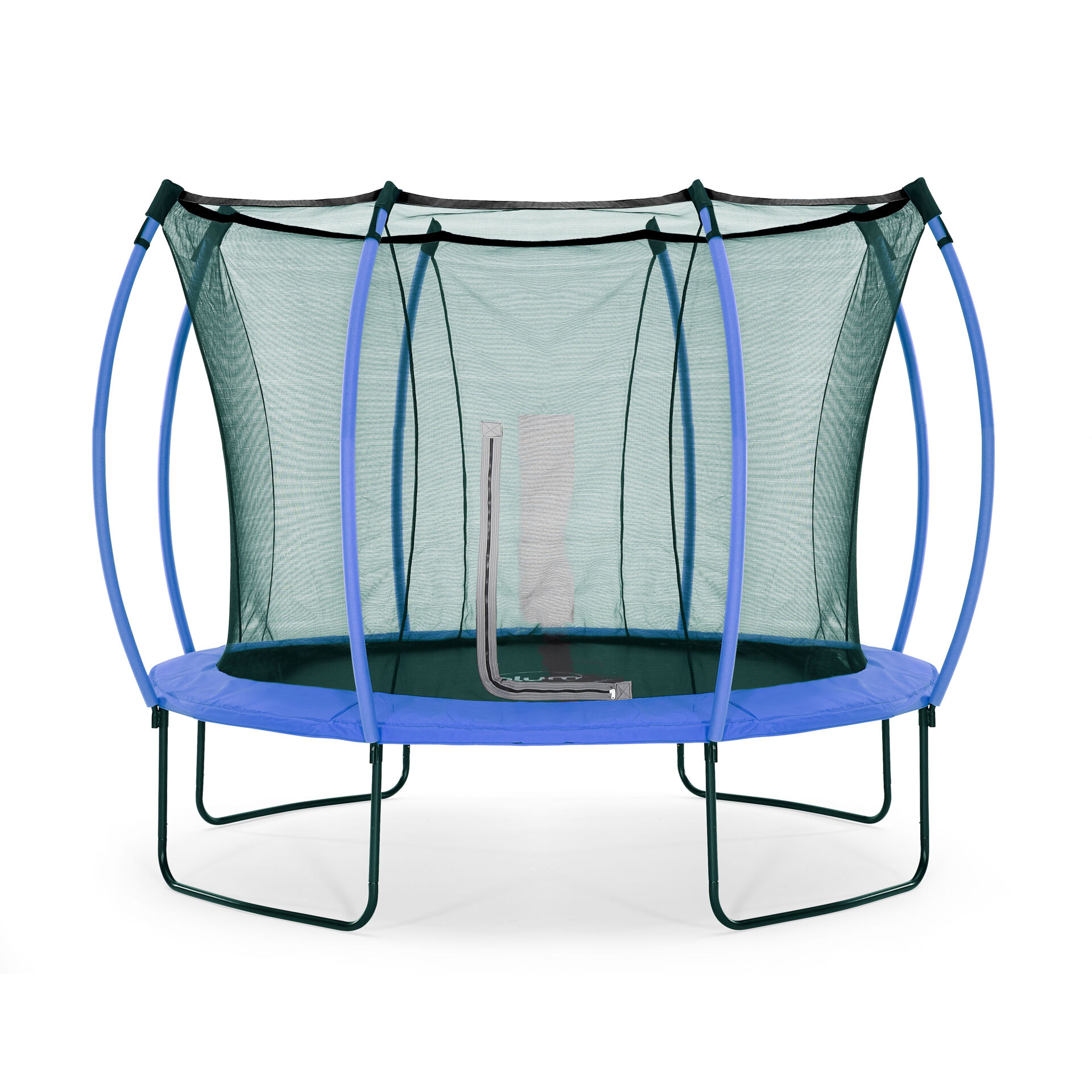 Trampolin mit Sicherheitsnetz - Colours blau