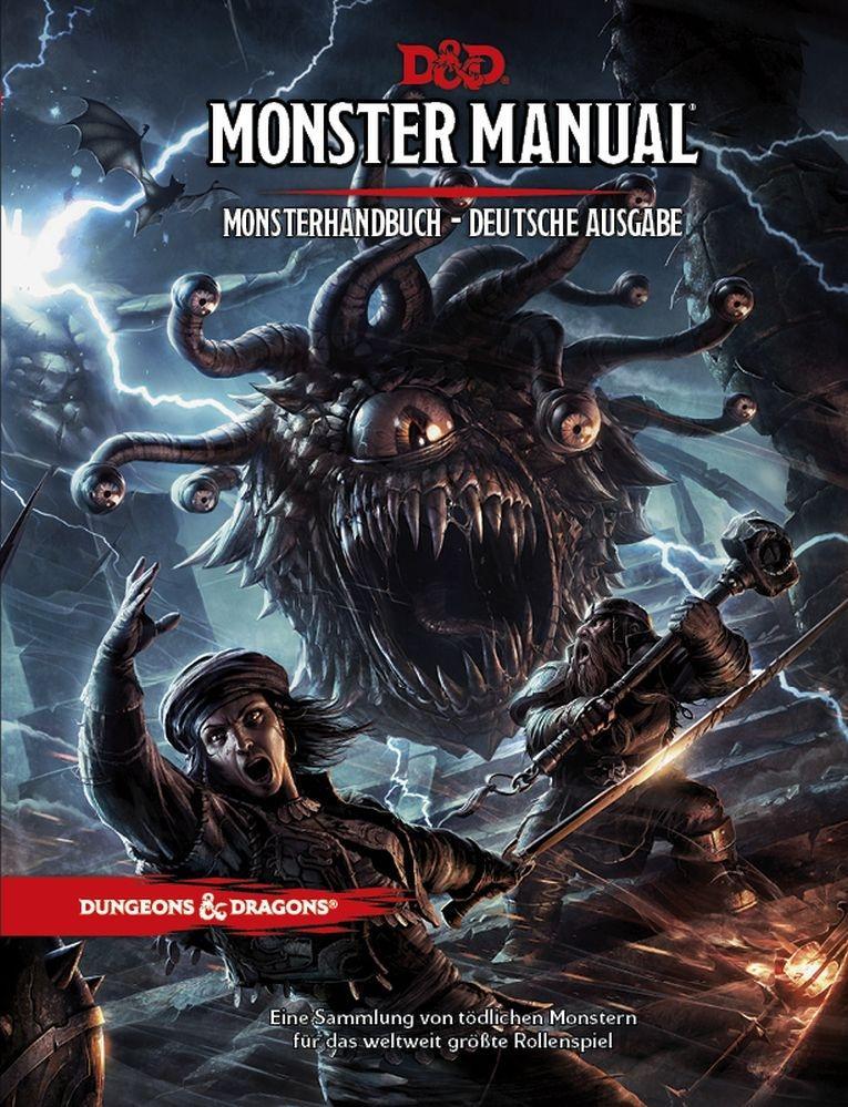 D&D Monster Manual - Monsterhandbuch Eine Sammlung von tödlichen Monstern für das größte Rollenspiel der Welt