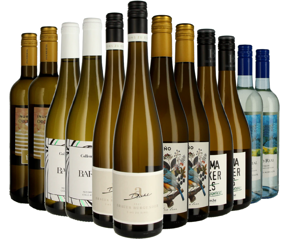 Weinabo 12er Jahrespaket - Weißwein