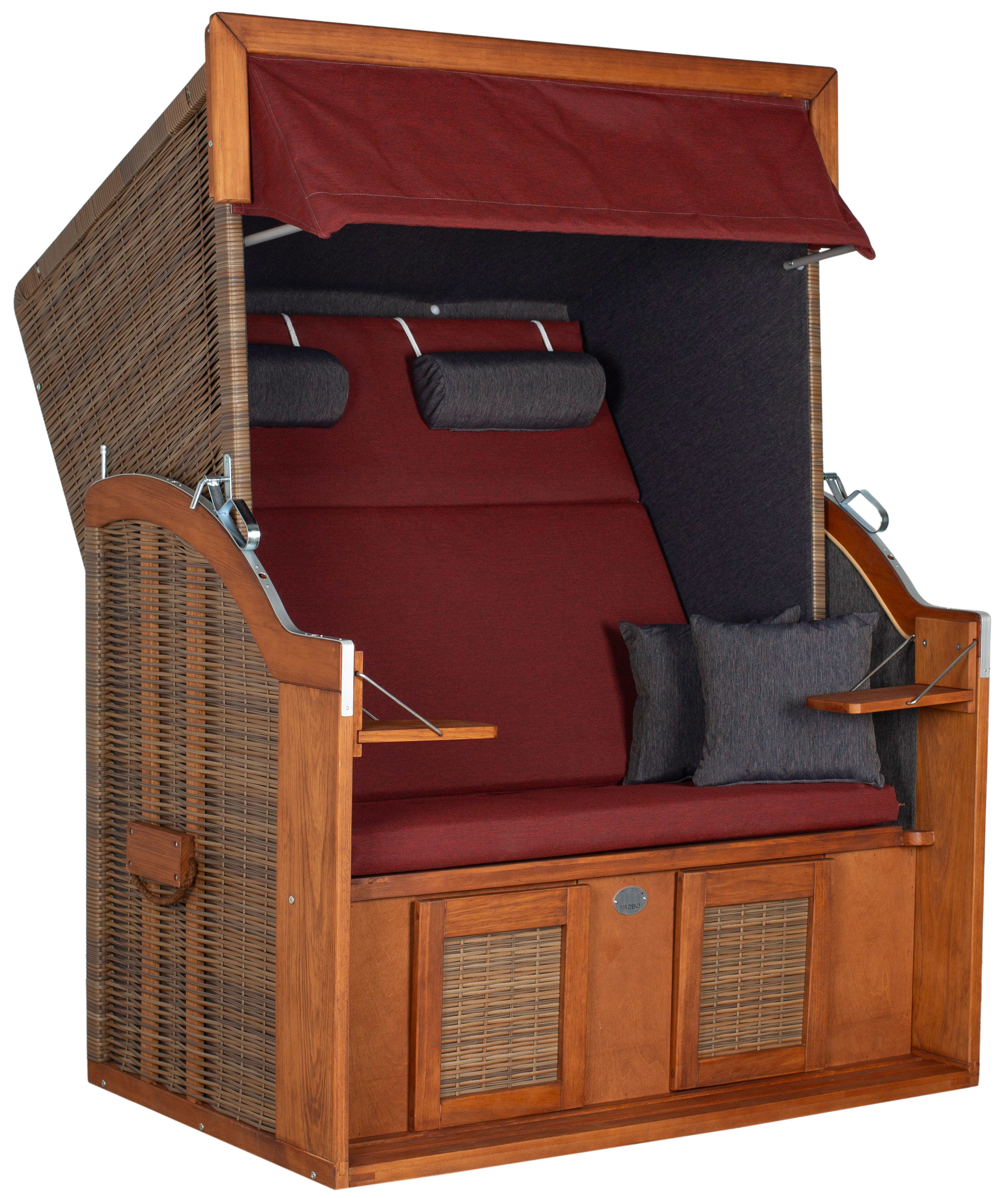 Strandkorb 2-Sitzer | Pinienholz – Tinnum