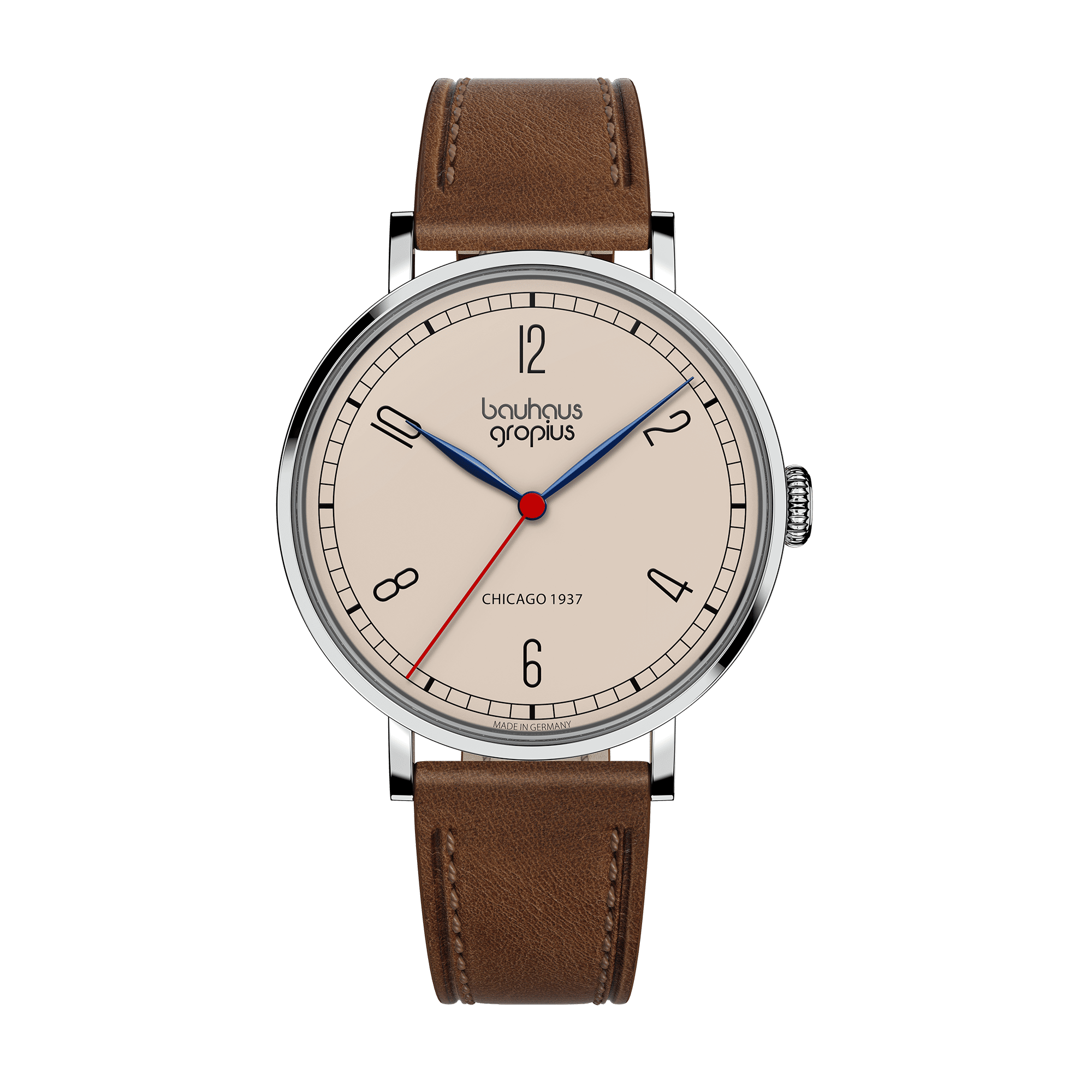 Armbanduhr Walter Gropius - Chicago beige