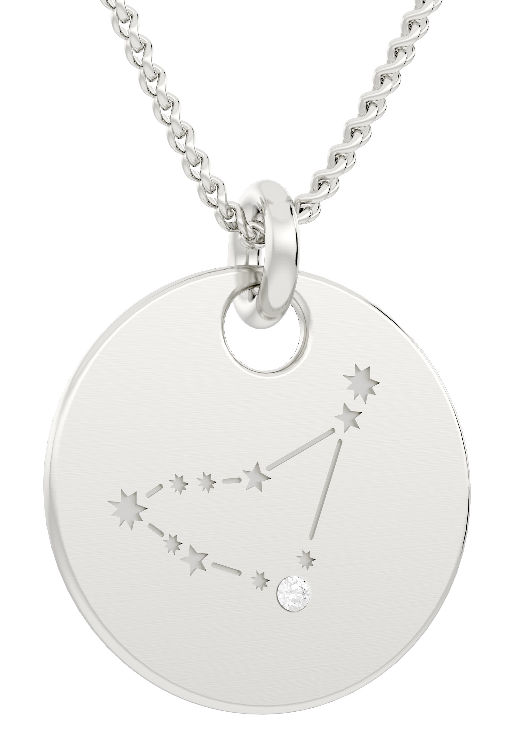 Kette mit Anhänger Sternbild - mit Gravur