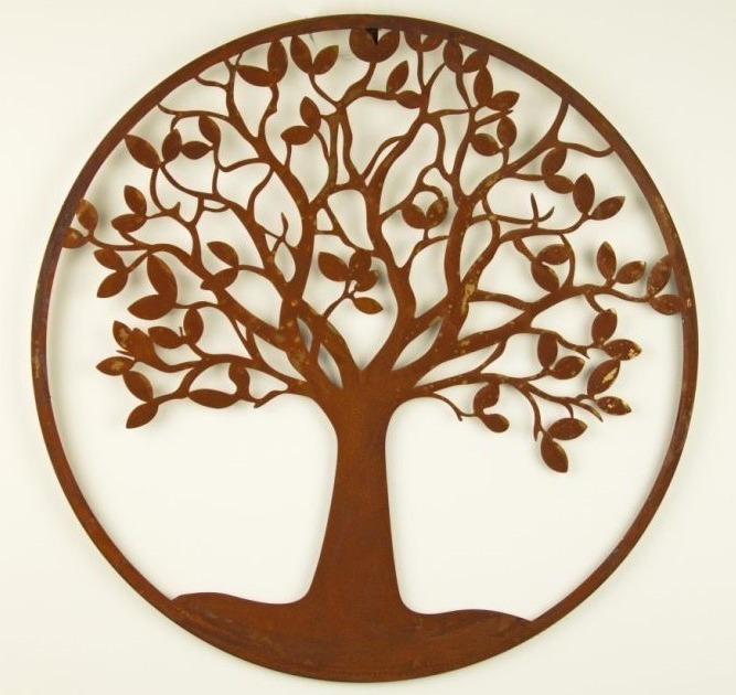 Metallbaum | rund - Lebensbaum