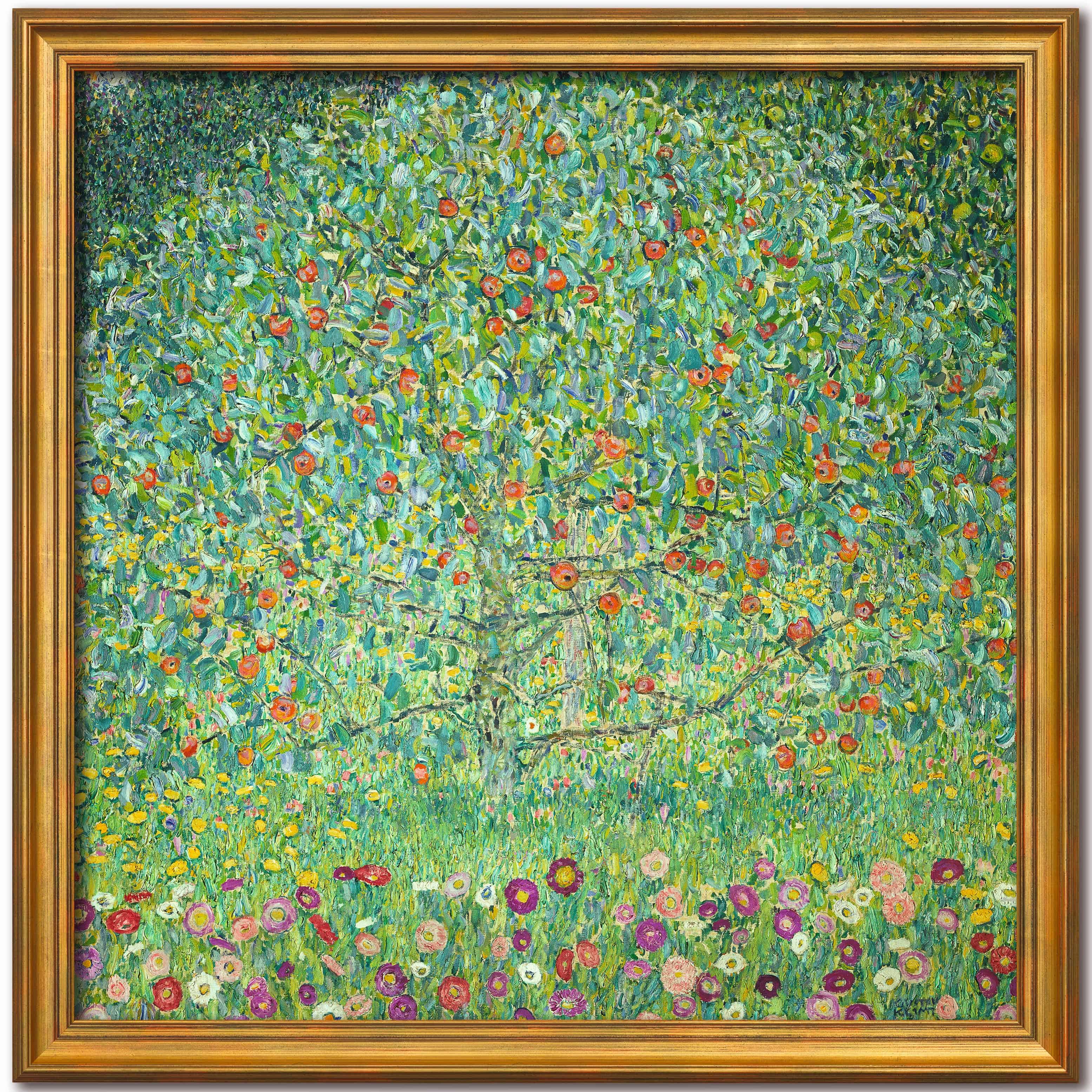 Gemälde Apfelbaum I (1912), gerahmt - Gustav Klimt