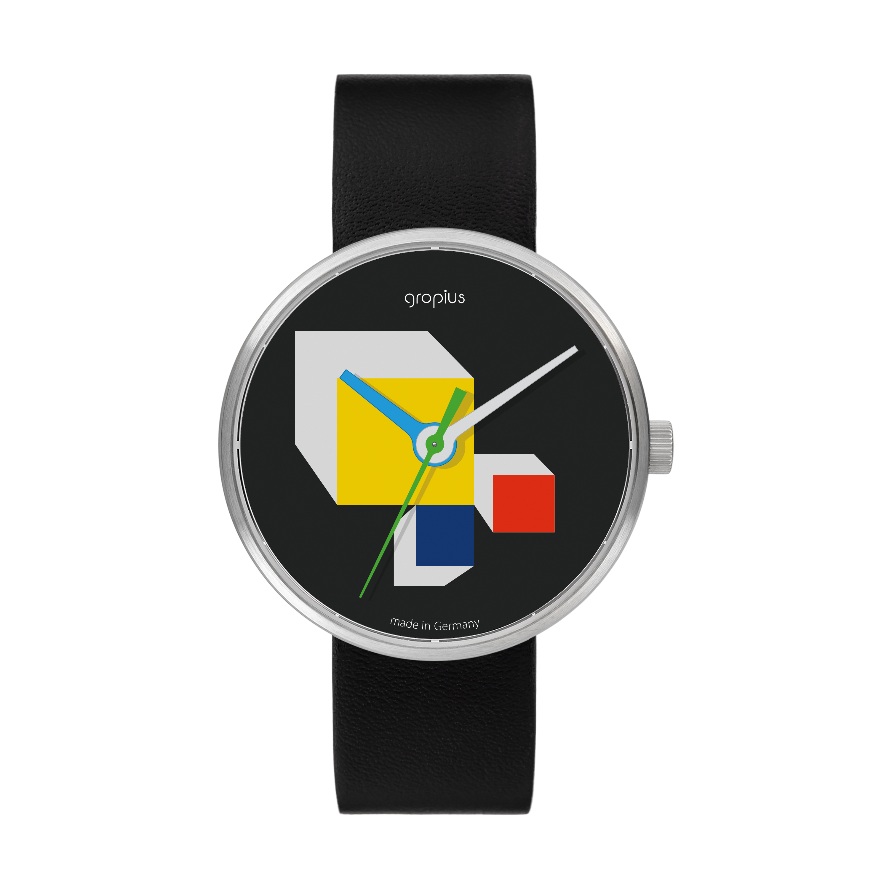 Armbanduhr Walter Gropius - Hausbauhaus schwarz