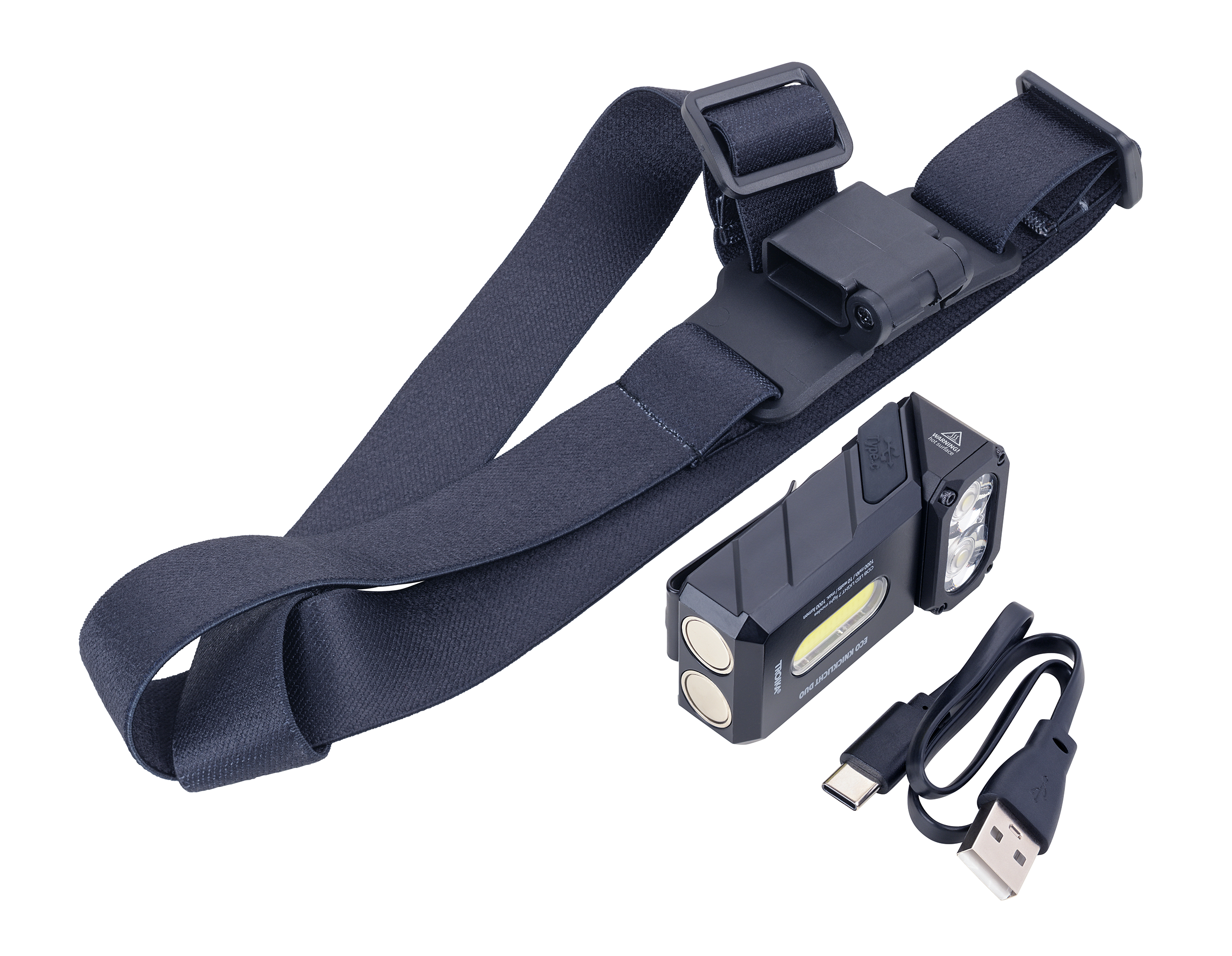 Taschenlampe/Kopflampe | knickbar | 7 Leuchtmodi