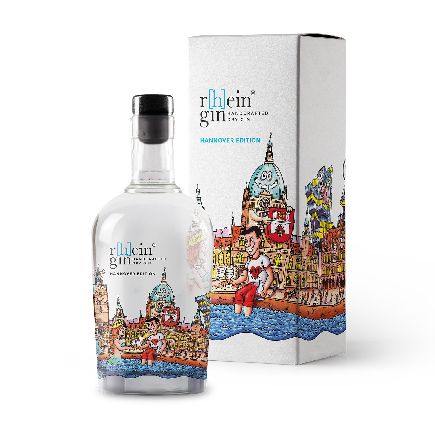 Handcrafted Dry Gin - r[h]eingin - Tilly Hannover Edition