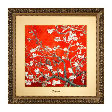 Gemälde | Mandelbaum rot – Vincent van Gogh