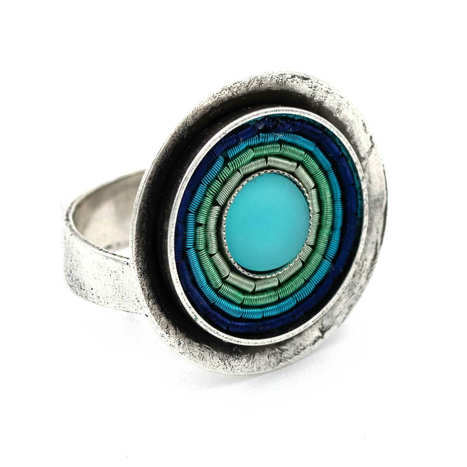Ring blau – India Antik